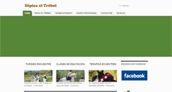 Desktop Screenshot of hipicaeltrebol.com